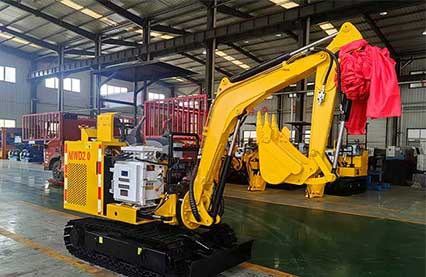 山東礦安重工有限公司自主研發生產的MWD2.0小型挖掘機發貨 山東礦安重工有限公司自主研發生產的MWD2.0小型挖掘機發貨